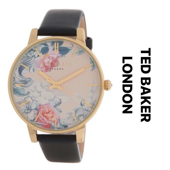 Ted Baker London Accessories - NEW $155 Ted Baker Floral Print Dial Watch 40mm